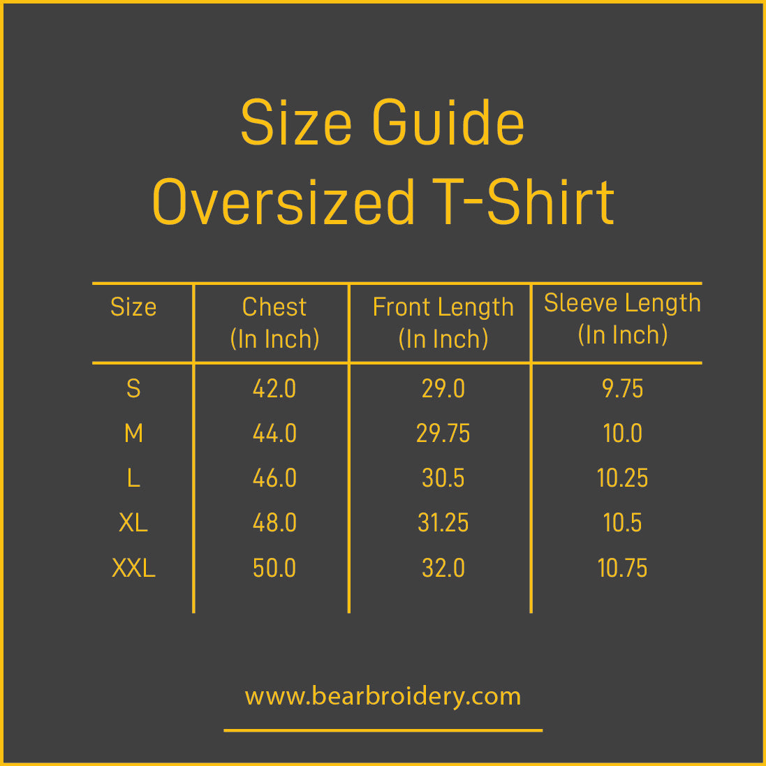 Guts Embroidered Oversize T-Shirt
