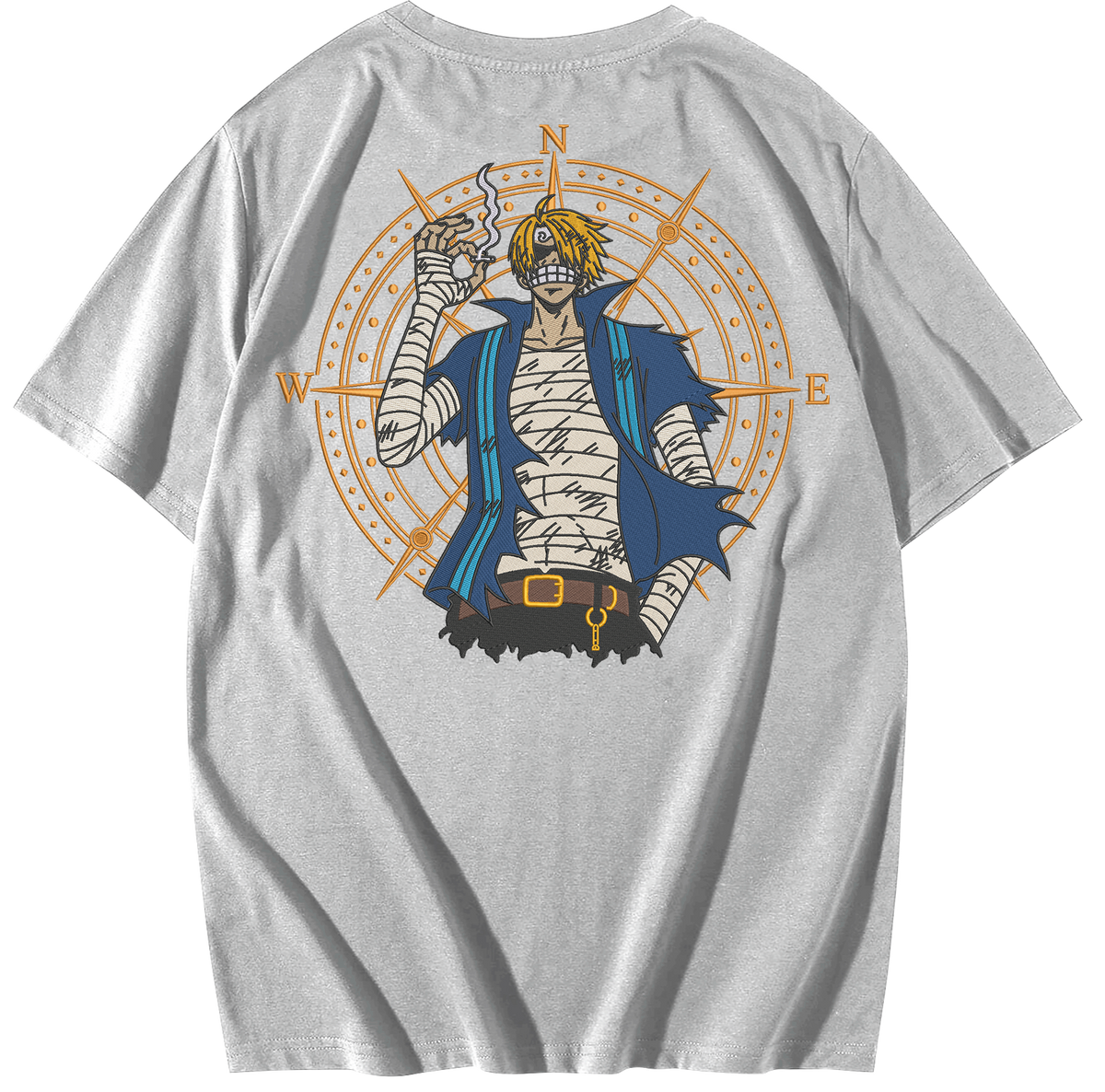 Sanji Embroidered Oversize T-Shirt