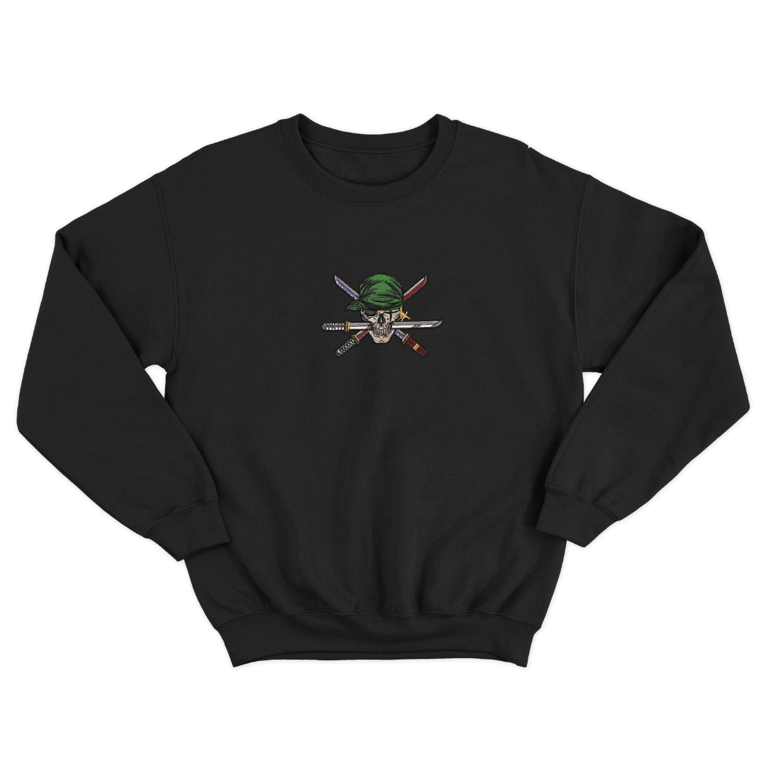 Zoro King of Hell Embroidered Sweatshirt