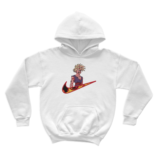 Gohan rage Embroidered Hoodie