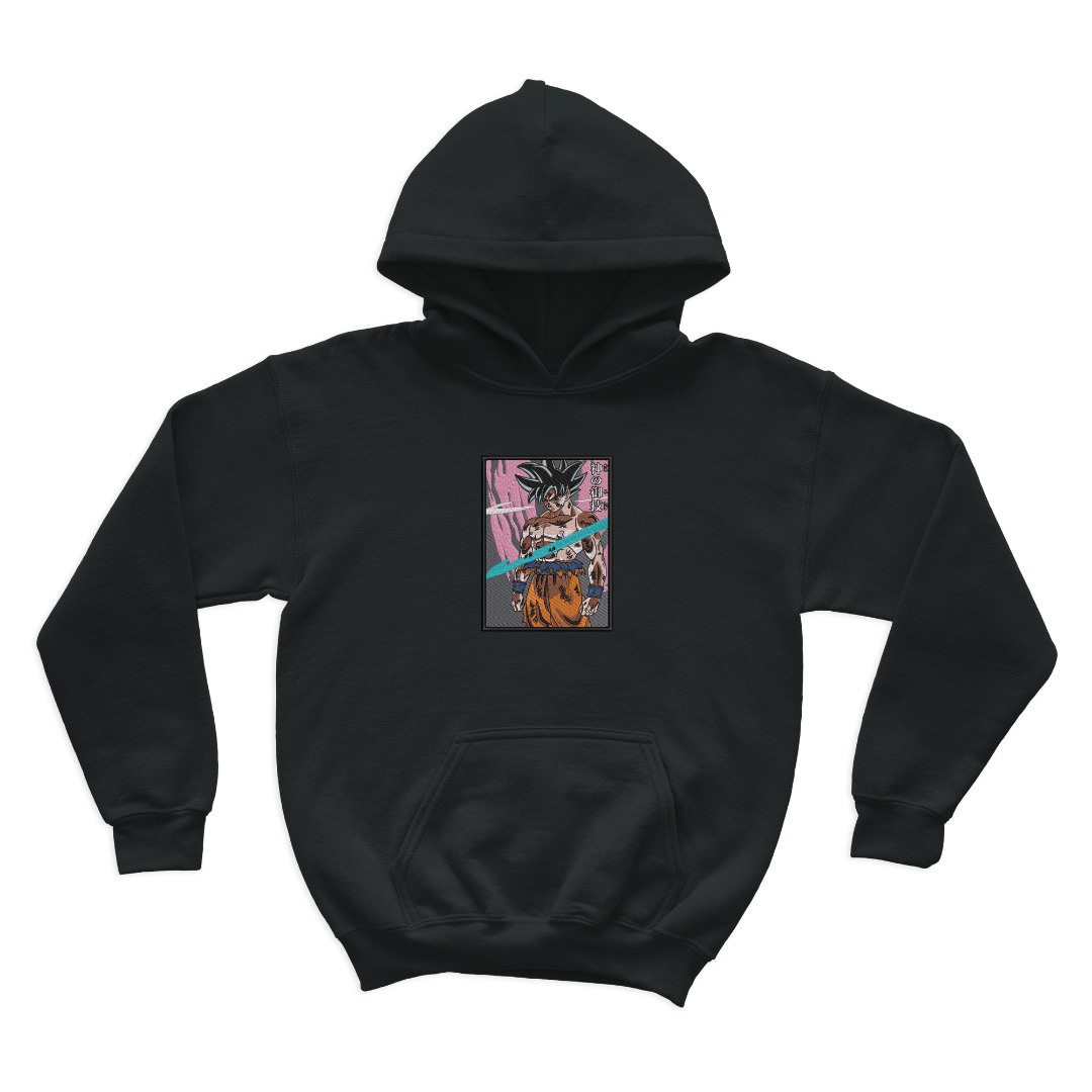 Goku Embroidered Hoodie