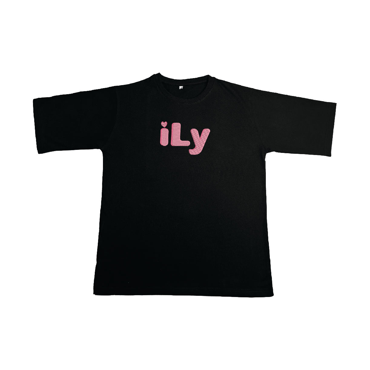 iLY (I Love You) Embroidered Oversize T-Shirt