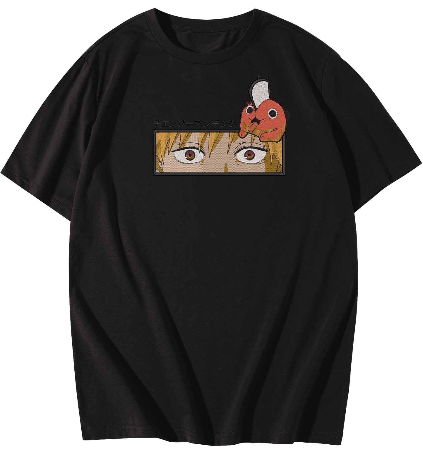 Kurapika Eyes embroidered Oversize T-Shirt