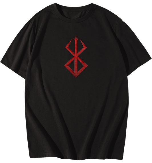 Mark of sacrifice Embroidered Oversize T-Shirt