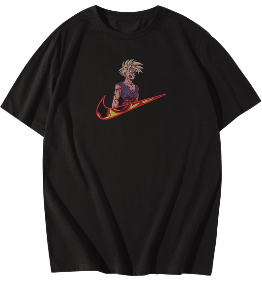 Gohan Rage Embroidered Oversize T-Shirt