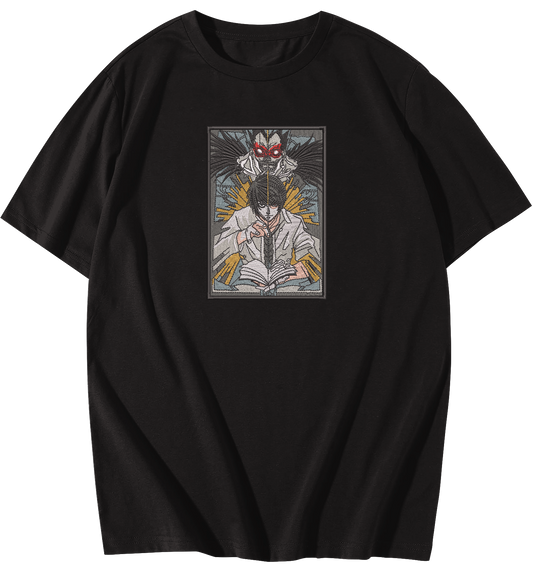 Death note Embroidered Oversize T-Shirt