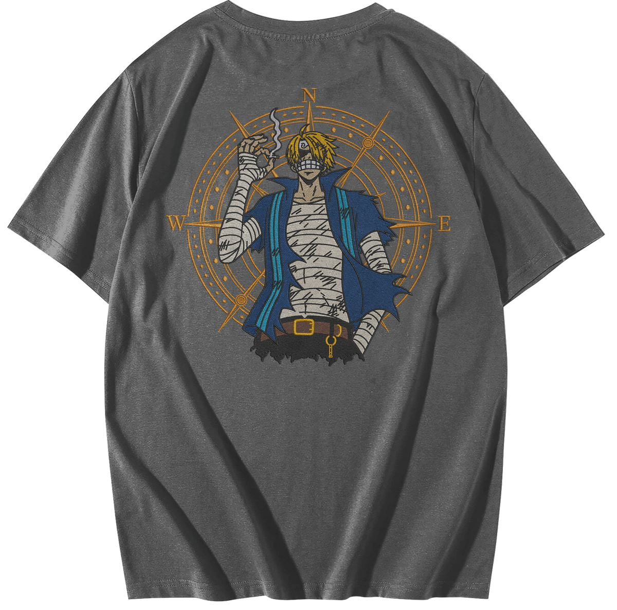 Sanji Embroidered Oversize T-Shirt