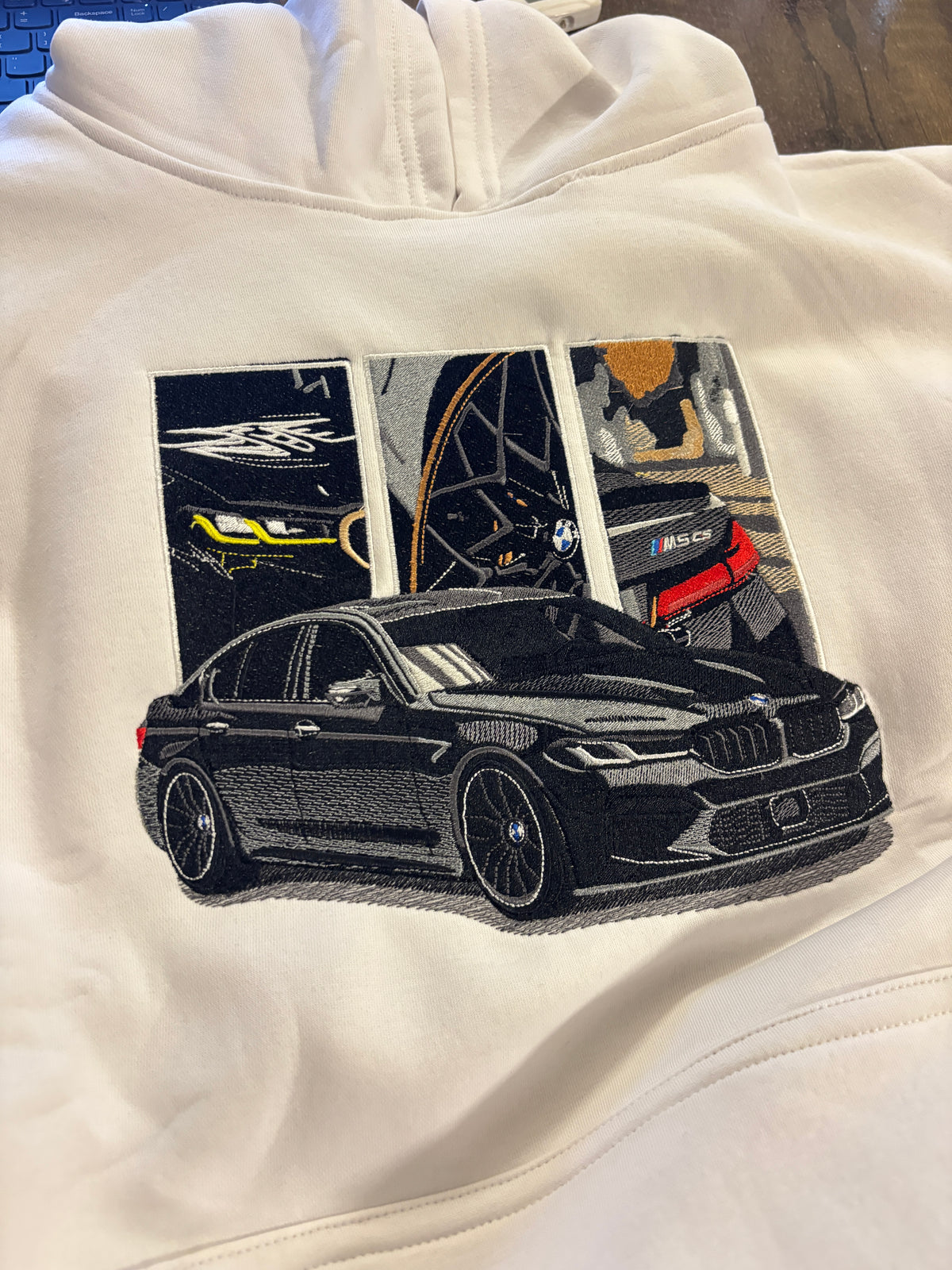 Your design, stitched.