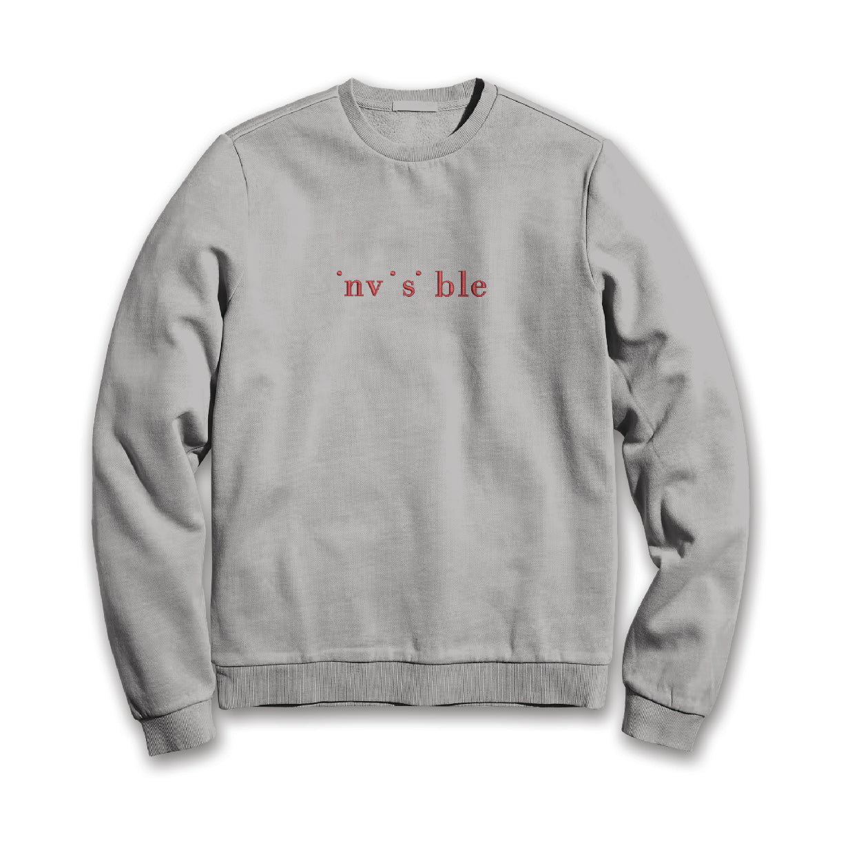 Invisible Embroidered Sweatshirt