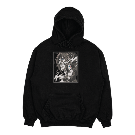 Eren Yeager Embroidered Hoodie