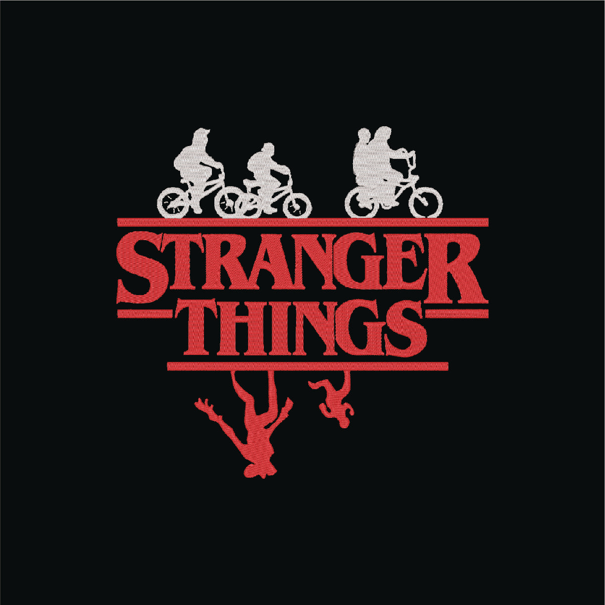 Stranger Things Embroidered Sweatshirt