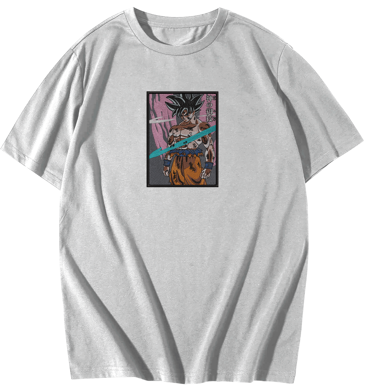 Goku embroidered Oversize T-Shirt