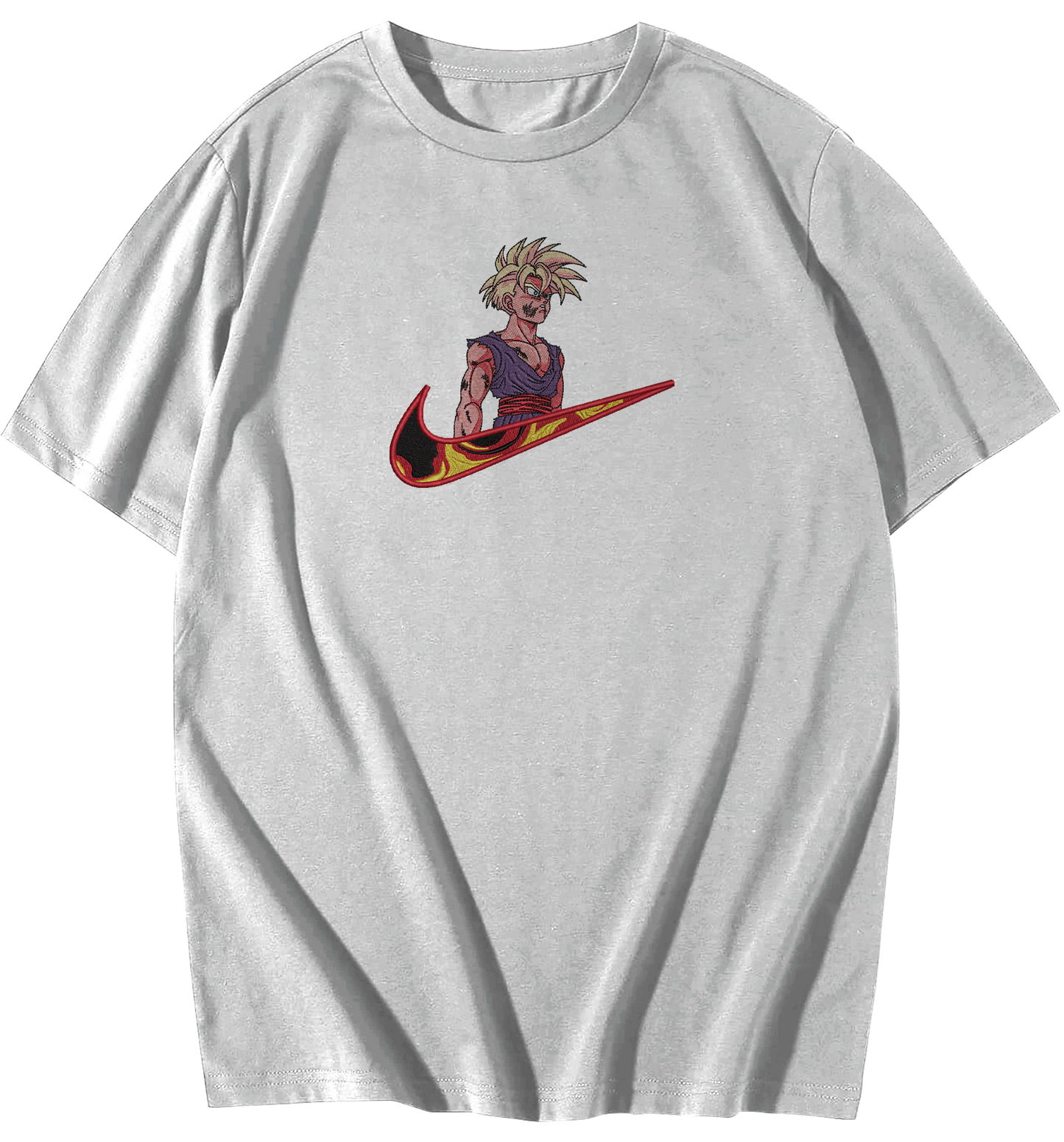 Gohan Rage Embroidered Oversize T-Shirt