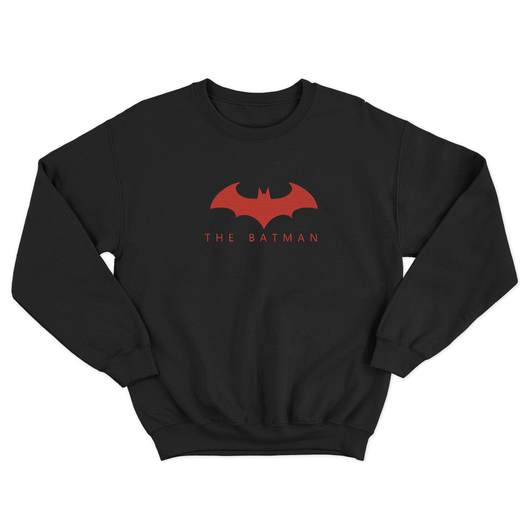 Batman Embroidered Sweatshirt