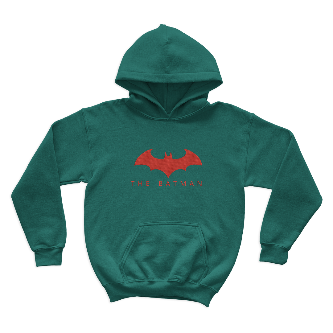 Batman Embroidered Hoodie