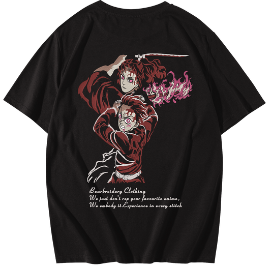 Tanjiro X Yoriichi Oversized T-Shirt