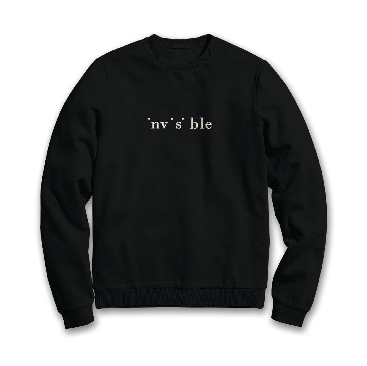 Invisible Embroidered Sweatshirt