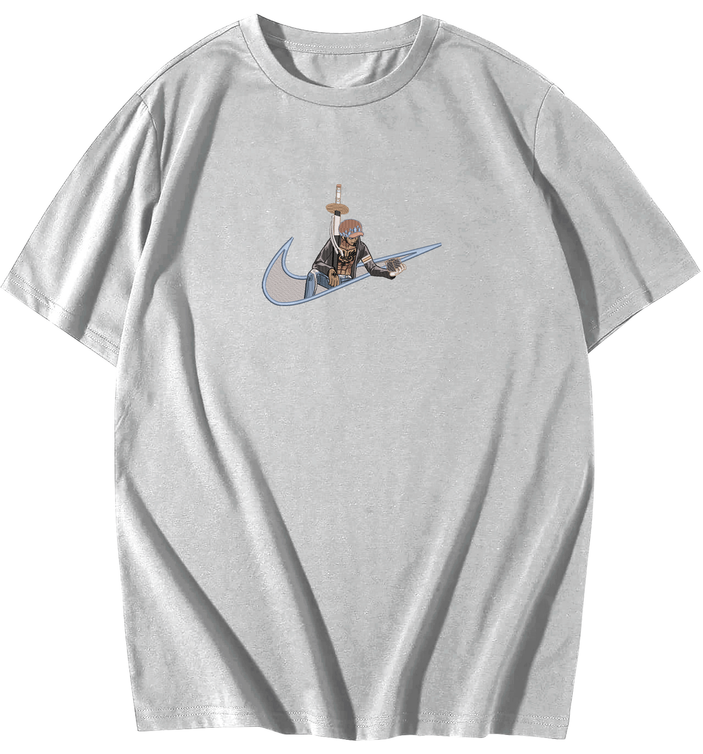 Trafalgar D. Water Law embroidered Oversize T-Shirt