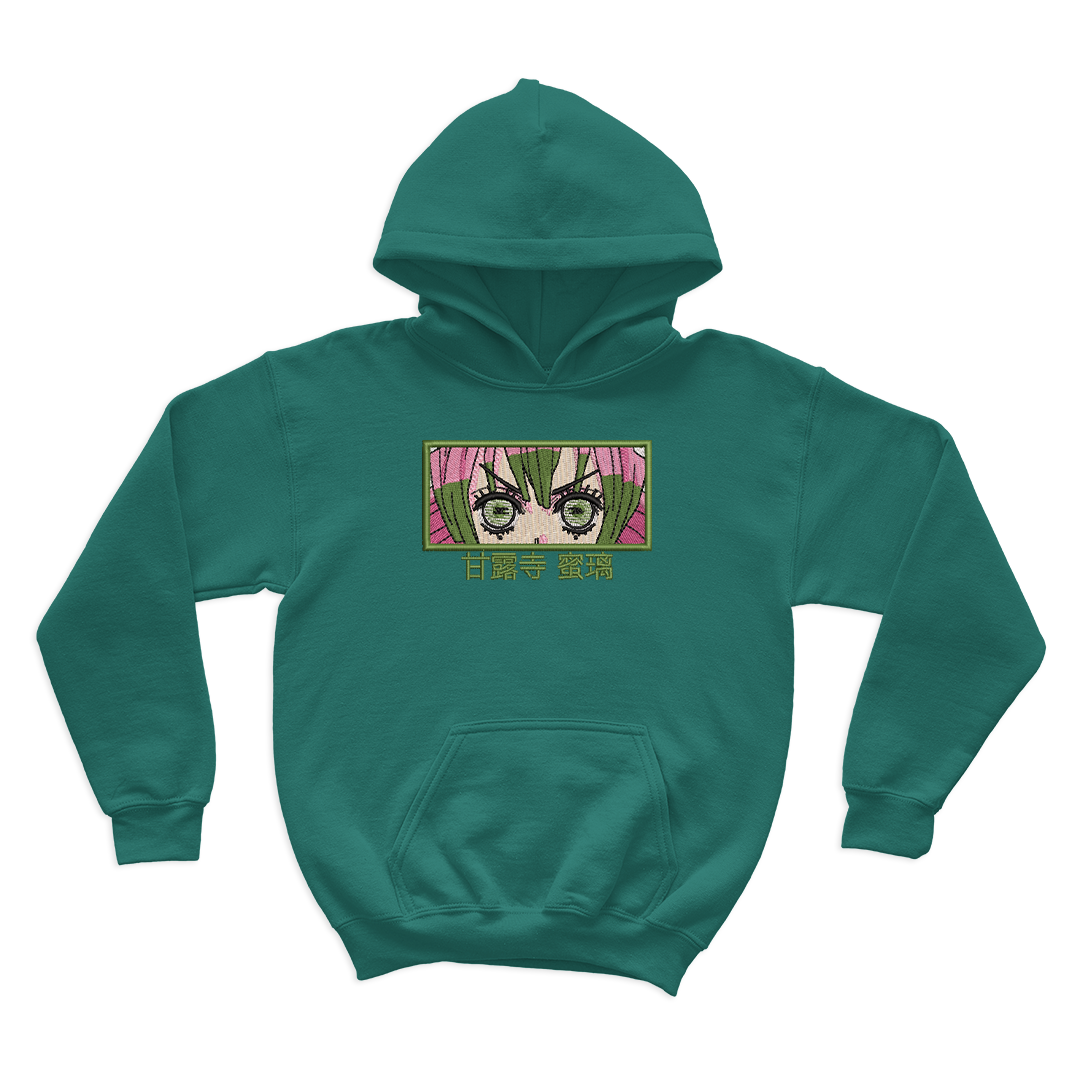 Mitsuri Kanroji Embroidered Hoodie