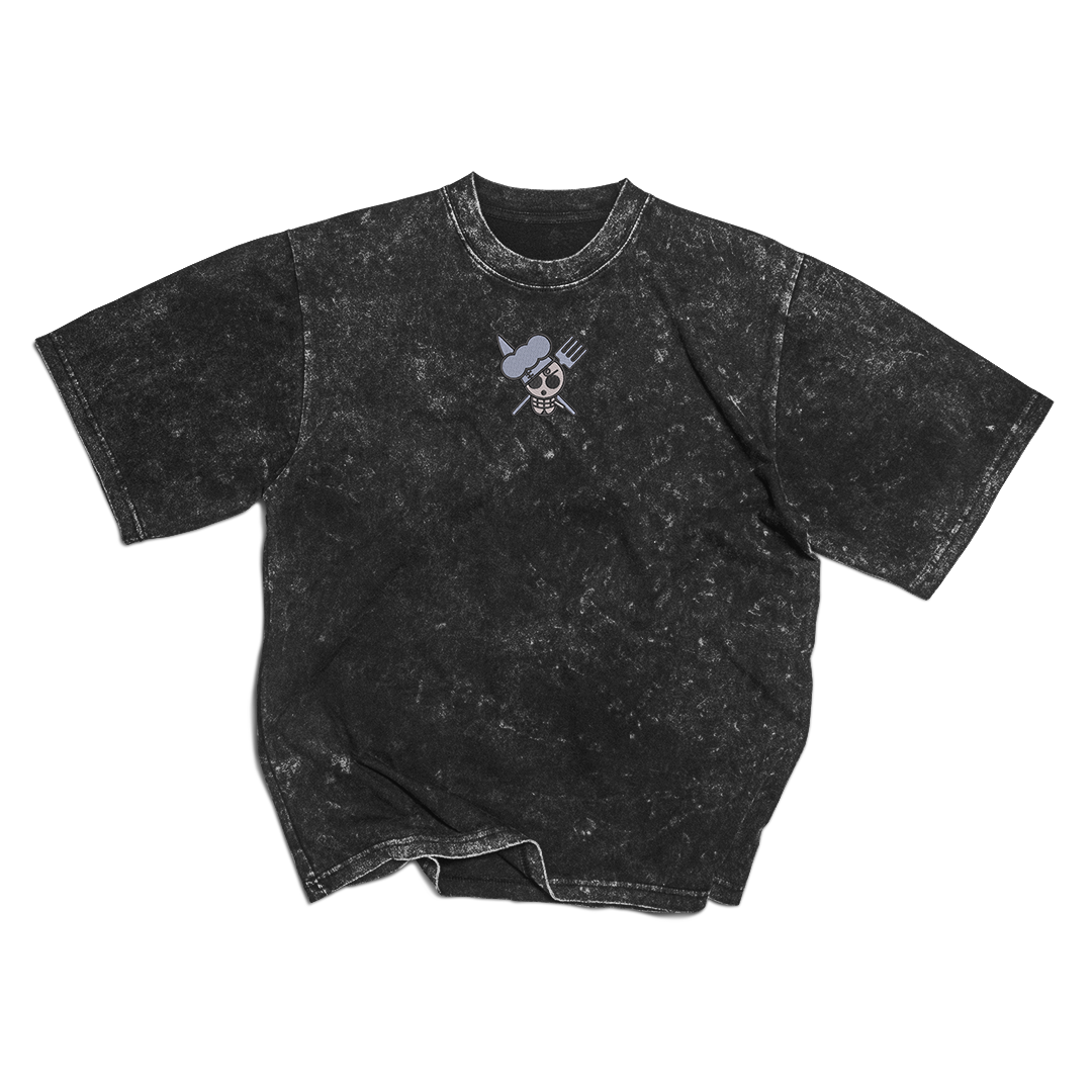 Sanji Embroidered Oversize T-Shirt