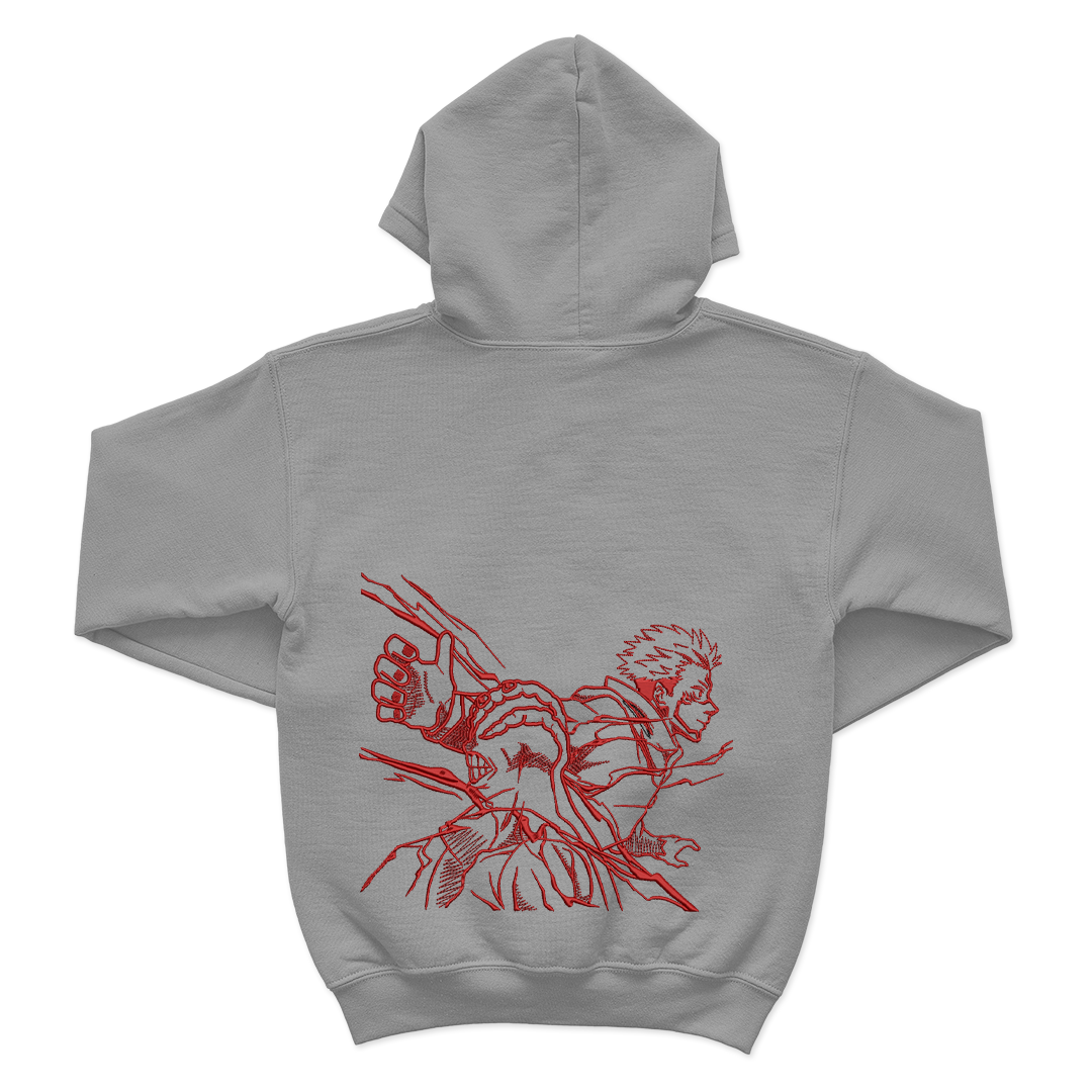 Sukuna Embroidered Hoodie