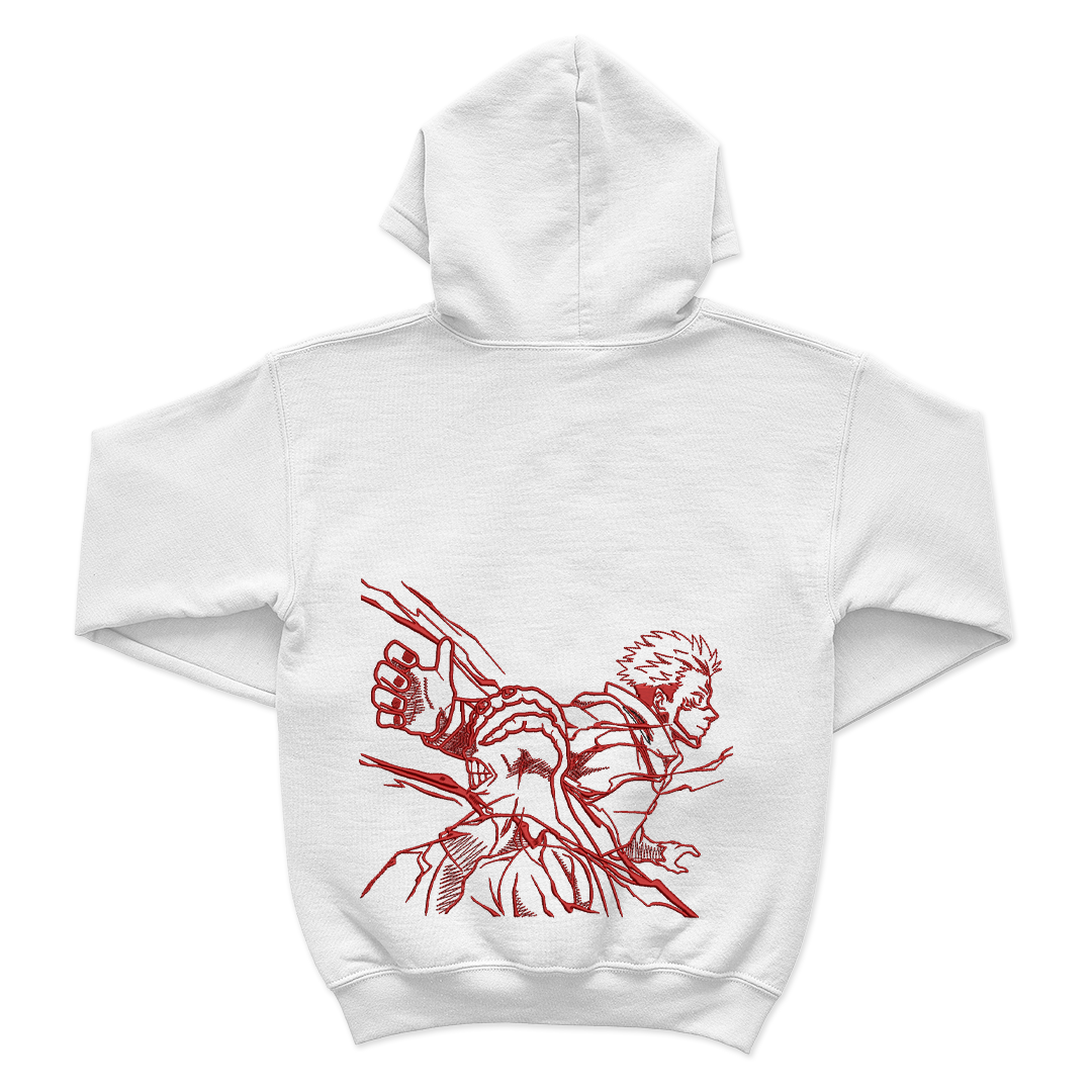 Sukuna Embroidered Hoodie