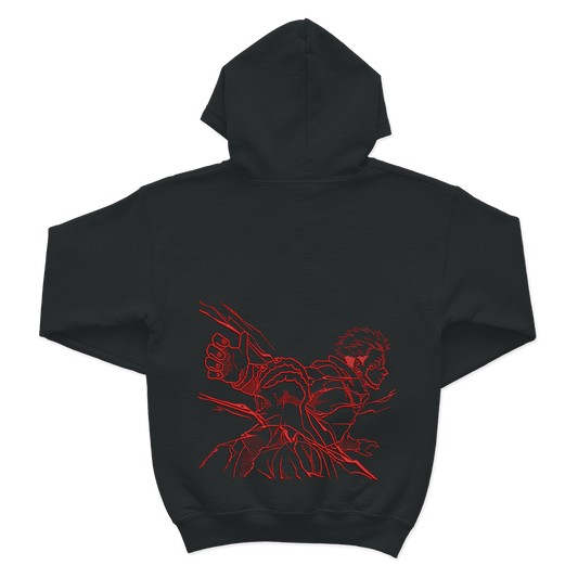 Sukuna Embroidered Hoodie